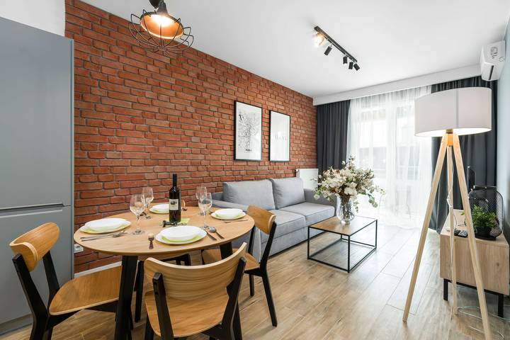 Gîte pour 4 personnes, avec balcon/terrasse à Poznań - 3