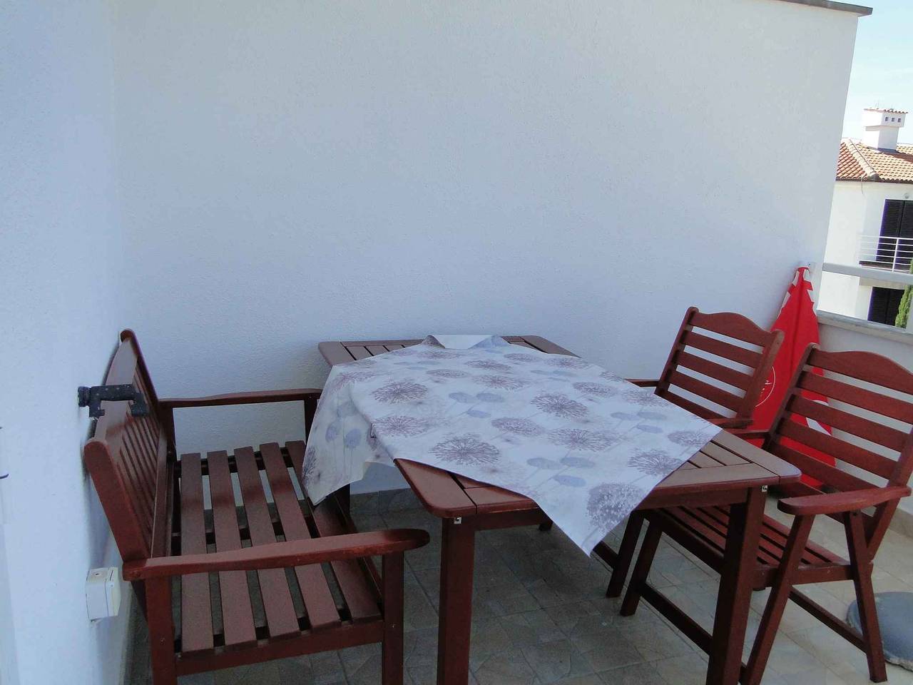 Hel ferieleilighet, Holiday flat with balcony and sea view  in Primosten, Šibenik-Knin