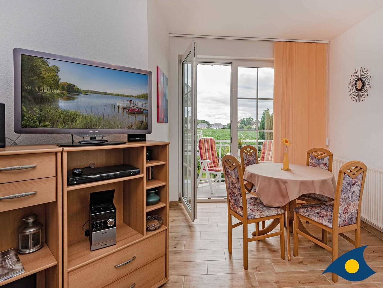 Ganze Ferienwohnung, Villa Maria-Gabriele Whg. 09 //- - + Maria 09 in Kölpinsee, Loddin
