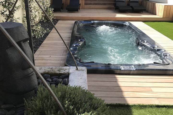 Ferienhaus für 8 Personen, mit Garten und Balkon sowie Whirlpool in Royan