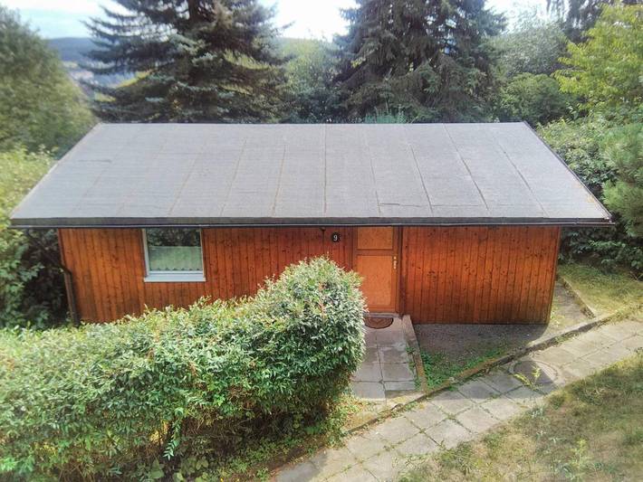 Bungalow 'Haus 9' mit Bergblick und WLAN in Tambach-Dietharz, Rennsteig