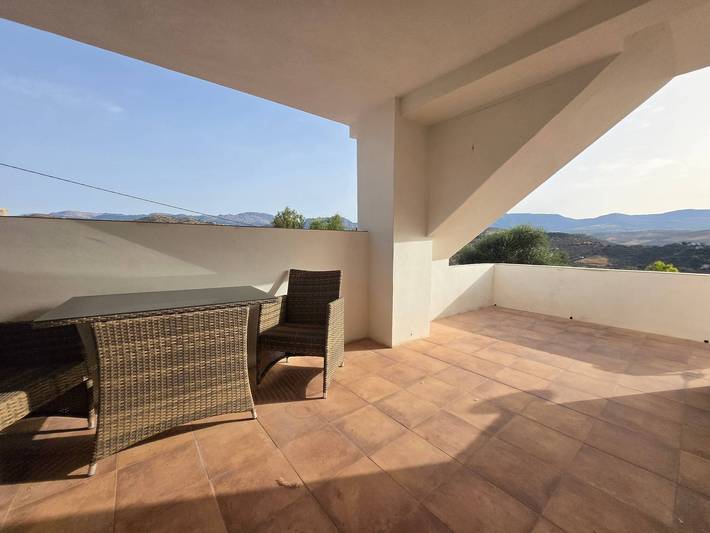 Ganze Wohnung, Apartment „Vista 1“ mit Bergblick, WLAN und Klimaanlage in Comares, Málaga Provinz