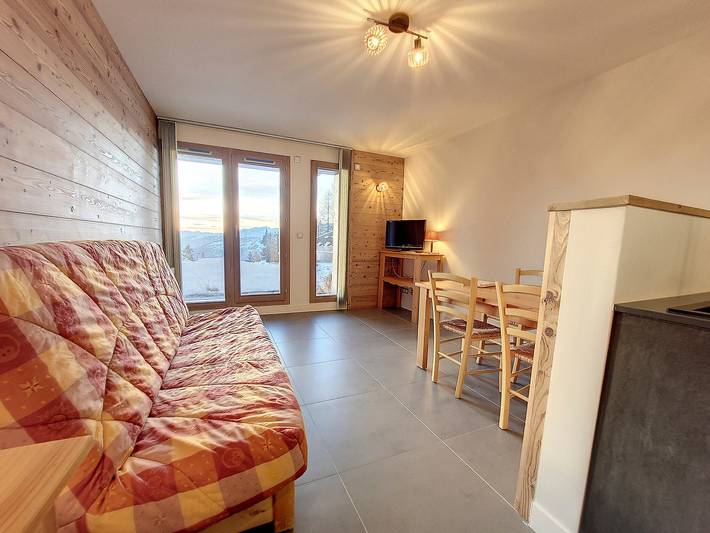 Ganzes Studio, Renoviertes Studio, Ski zurück, Südterrasse in La Rosière, Montvalezan