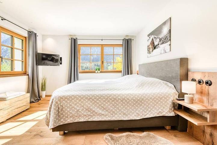 Hütte für 10 Personen, mit Garten und Balkon sowie Pool in Brand - 4