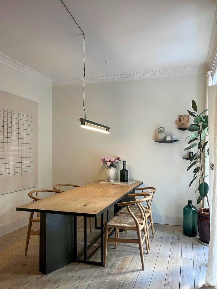 Apartamento entero, Luminoso apartamento cerca de los lagos con vistas al patio interior in Copenhagen Centro, Copenhague