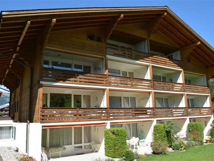 Ferienwohnung für 2 Personen, mit Balkon in Gstaad