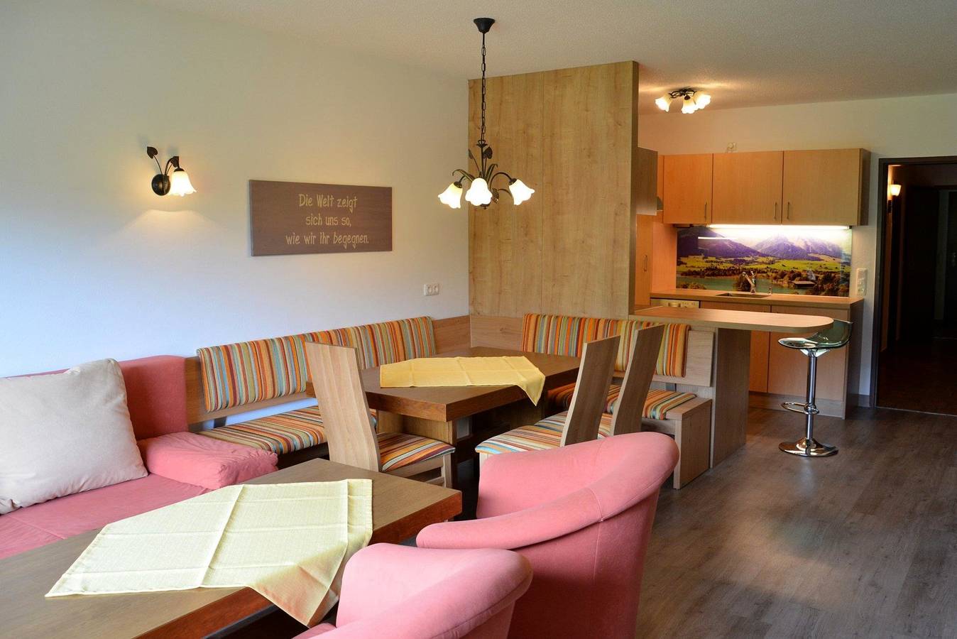 Ganze Ferienwohnung, Typ"Iii"/3 Schlafräume/Bad, Wc,Tv,Balkon in Walchsee, Kaisergebirge