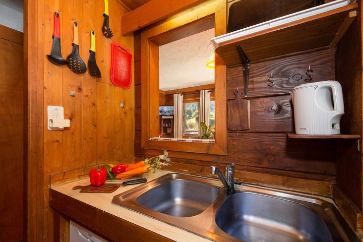 Chalet pour 4 personnes, avec piscine et balcon, adapté aux familles à Chamonix-Mont-Blanc - 4