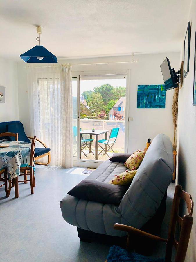 Gîte pour 4 personnes, avec terrasse dans Plage de la Légenèse
