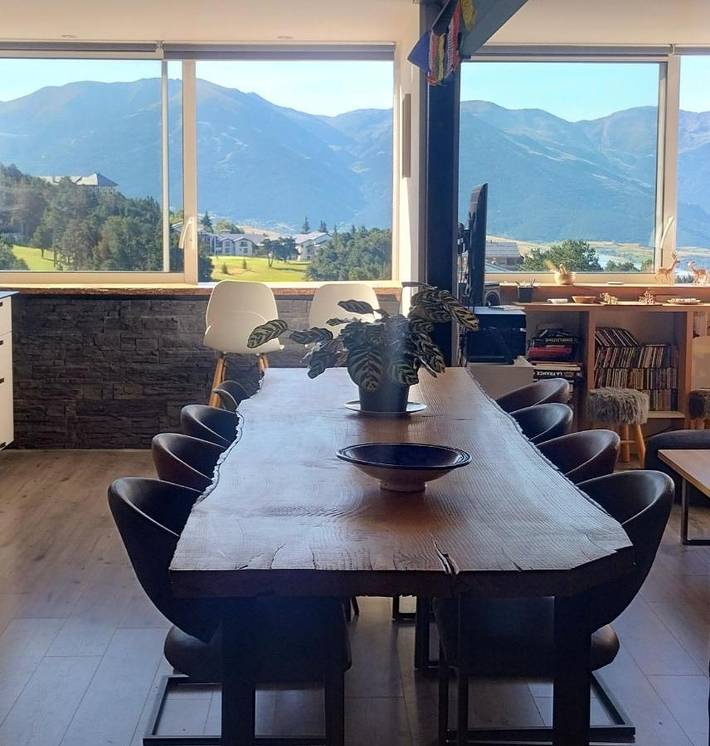 Appartement de vacances pour 9 personnes, avec vue