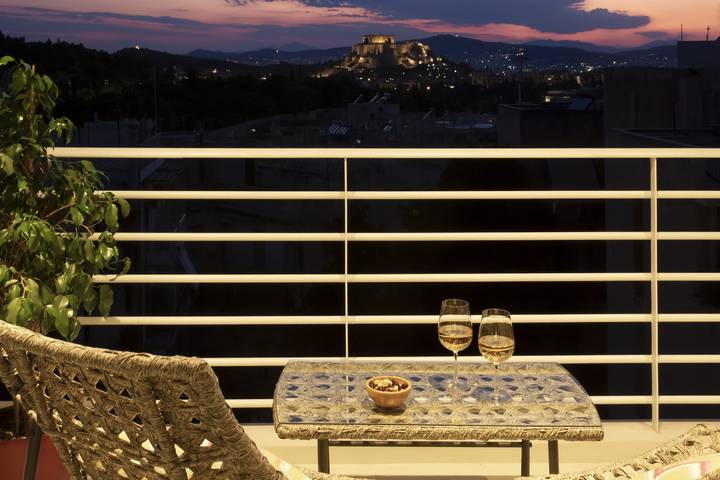 Ferienwohnung für 4 Personen, mit Balkon und Ausblick in Athen - 4