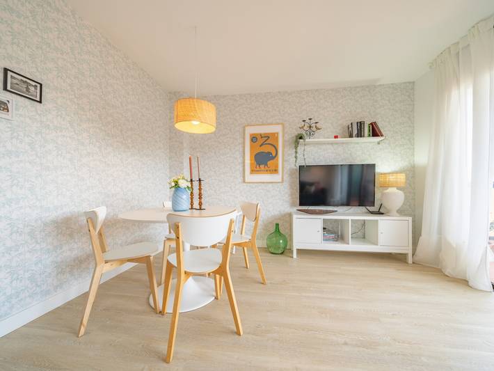 Vakantiewoning voor 3 personen, met zwembad en balkon in Malgrat de Mar