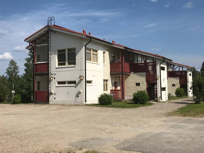 Ferienwohnung für 4 Personen, mit Seeblick und Ausblick sowie Sauna und Garten in Lappland