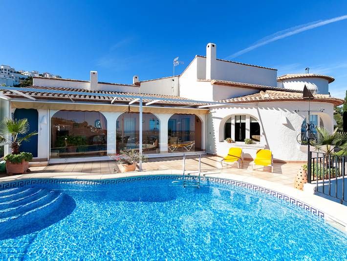 Feriehus for 10 personer i Costa Blanca