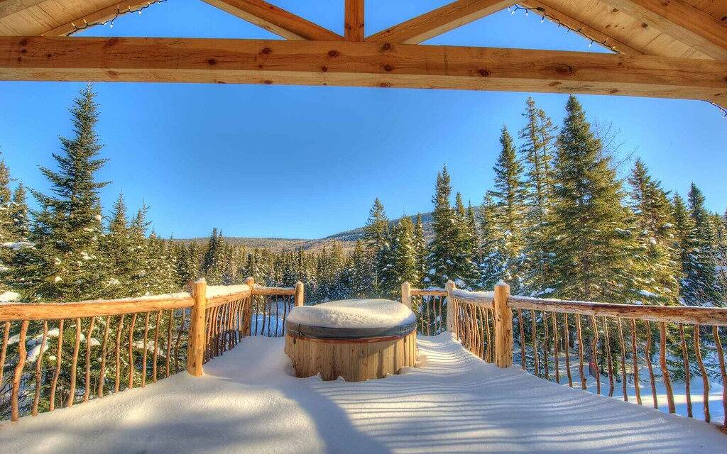 Hütte Riverside - Les Chalets de Môh in La Malbaie, Saguenay–Lac-Saint-Jean
