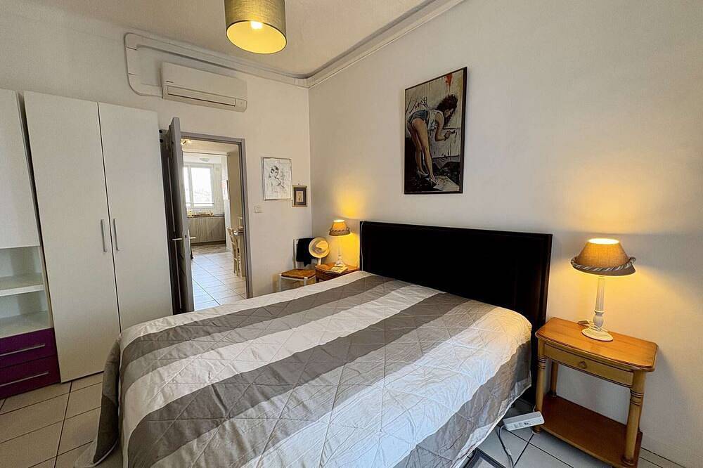 Ganze Wohnung, Zentrale Wohnung mit Klima - 3 Pers. in Saint-Raphaël, Massif de l'Esterel