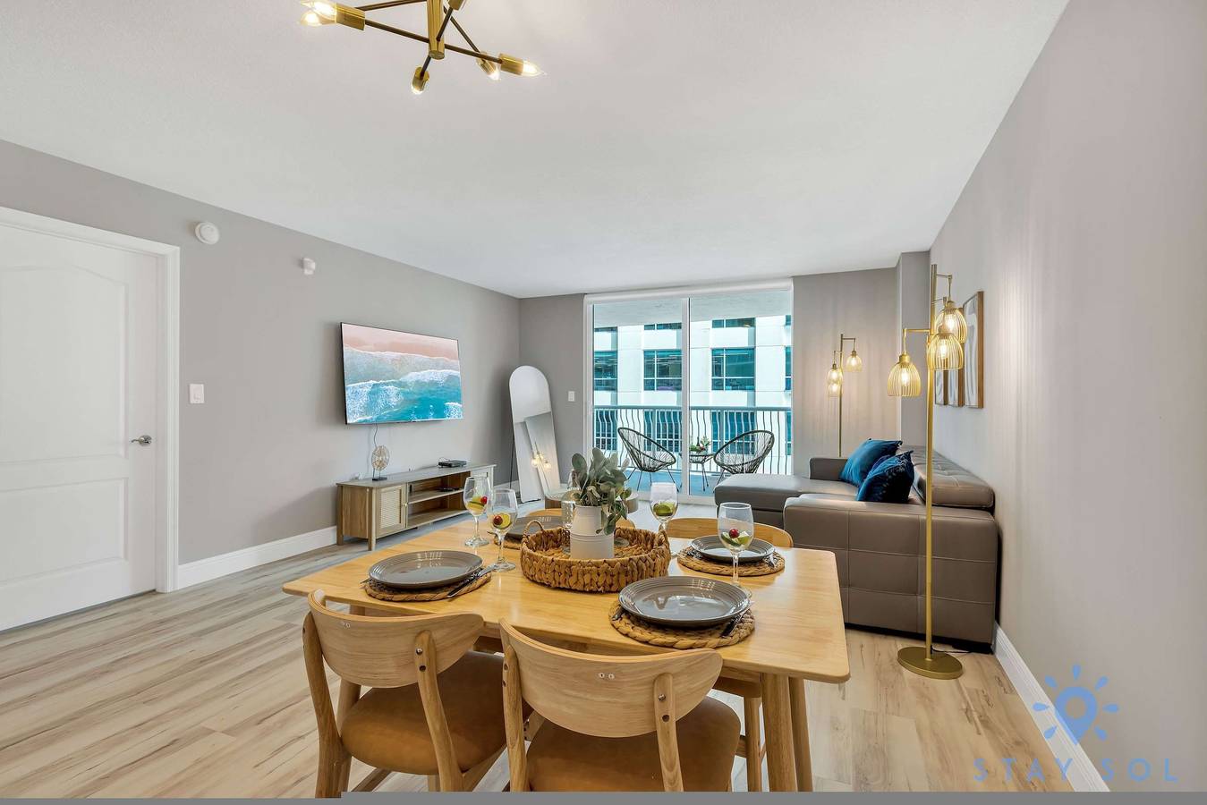 Ganze Wohnung, Beautiful 1Br Apartment with Amenities in Miami, Florida