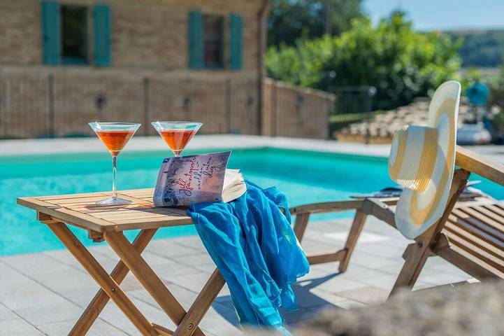 Ferienhaus für 8 Personen, mit Garten