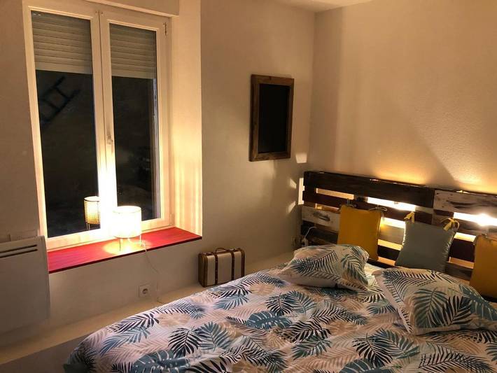 Appartement de vacances pour 2 personnes, avec jardin