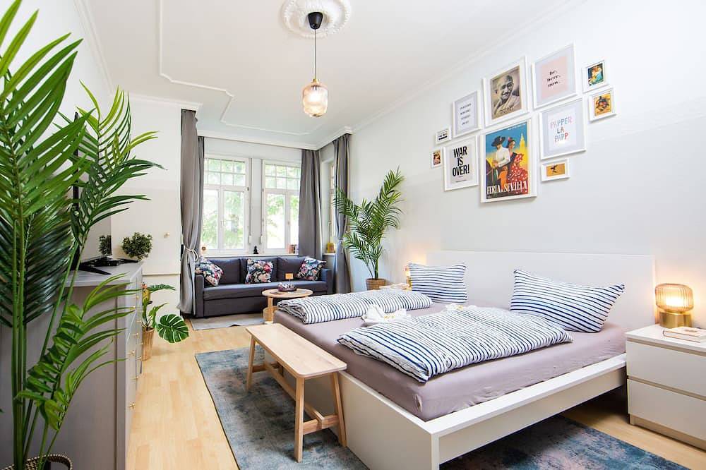 Ganze Wohnung, ★ Helle Jugendstil Fewo mit 2 Schlafzimmern im ❤ Erfurts ★ in Altstadt (Erfurt), Erfurt