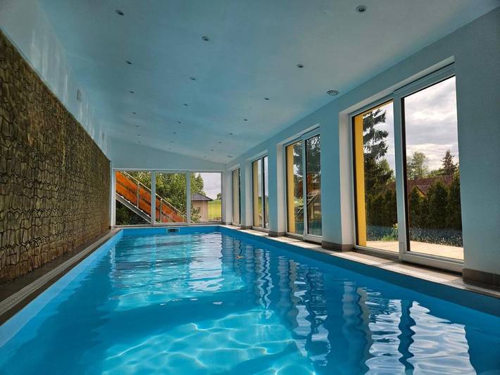 Ferienwohnung für 4 Personen, mit Pool und Ausblick sowie Garten und Sauna, mit Haustier - 1