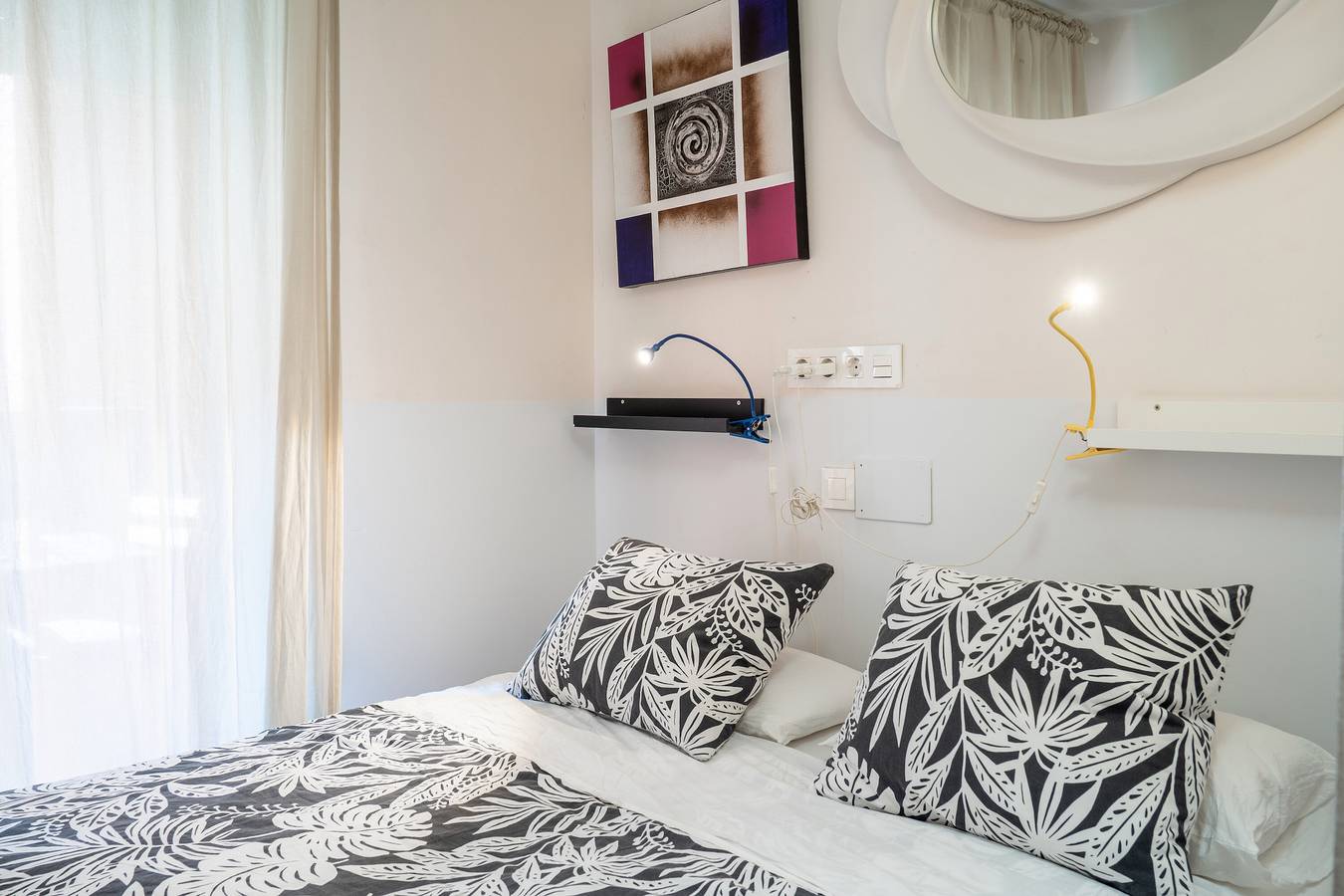 Zimmer 'Gijón' mit privater Terrasse und Wi-Fi in Gijón, Costa Verde (Spanien)