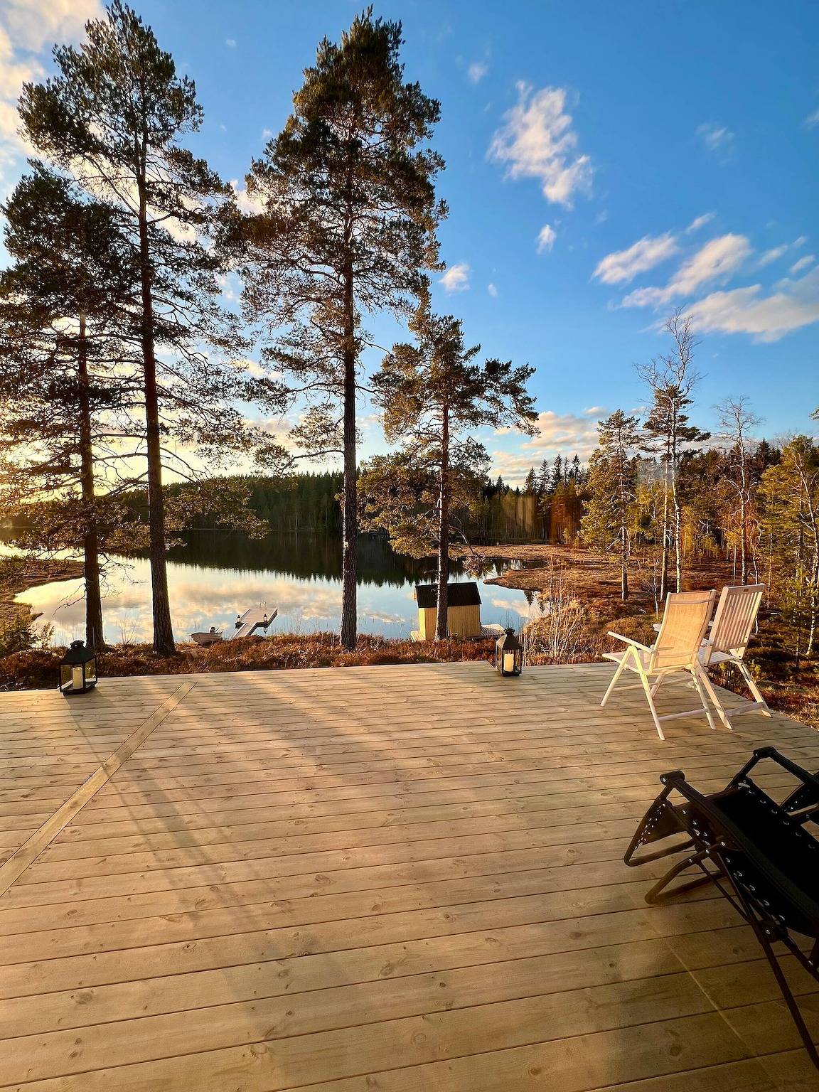 Luxuriöses Off-Grid-Haus in Hälsingland