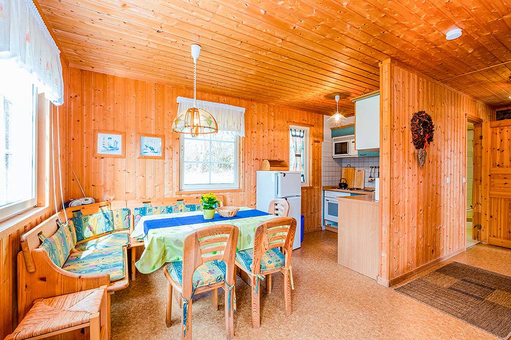 Vakantiehuis voor 6 personen met terras in Krakow am See, Mecklenburgse meren