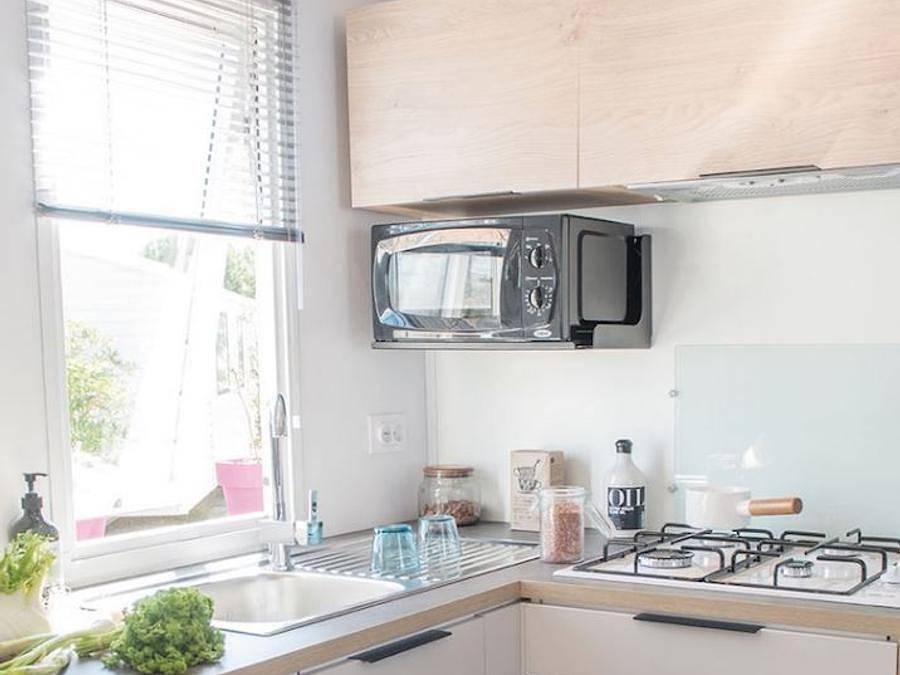 Camping Paradis les Pins - Royan - Mobilheim 2 personen - Confort+ 1Sch 2p in Saint-Palais-sur-Mer, Côte de Beauté