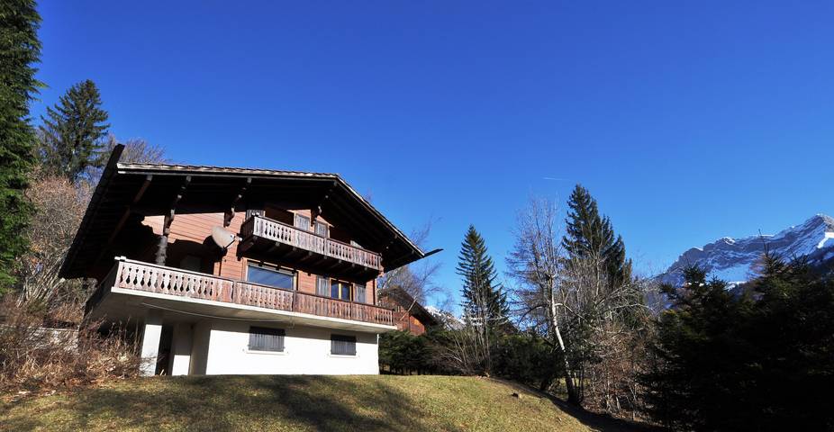 Gîte pour 7 personnes, avec Balcon ainsi que Balcon/Terrasse et Jardin à Gryon - 4