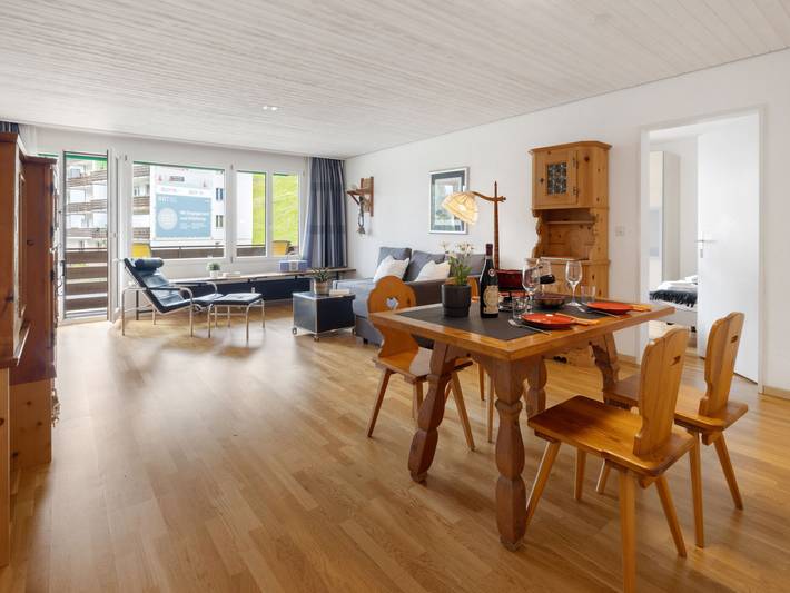 Ferienwohnung für 4 Personen, mit Balkon und Sauna in Davos - 2