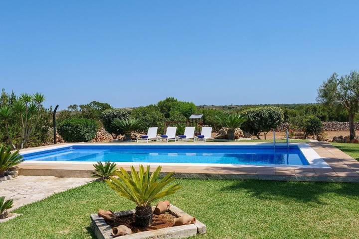 Finca für 6 Personen, mit Garten und Kinderpool auf Mallorca Inselmitte - 3