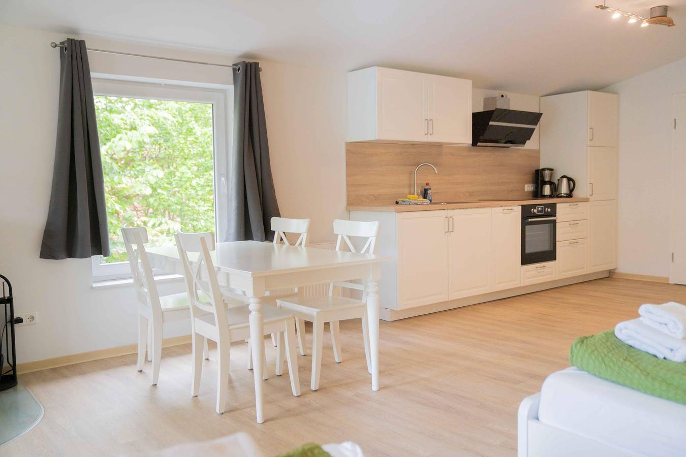 Ganze Wohnung, Ferienwohnung Kaufmann 1 im 1. Og mit Dachterrasse in Rabenkirchen-Faulück, Kappeln & Umgebung