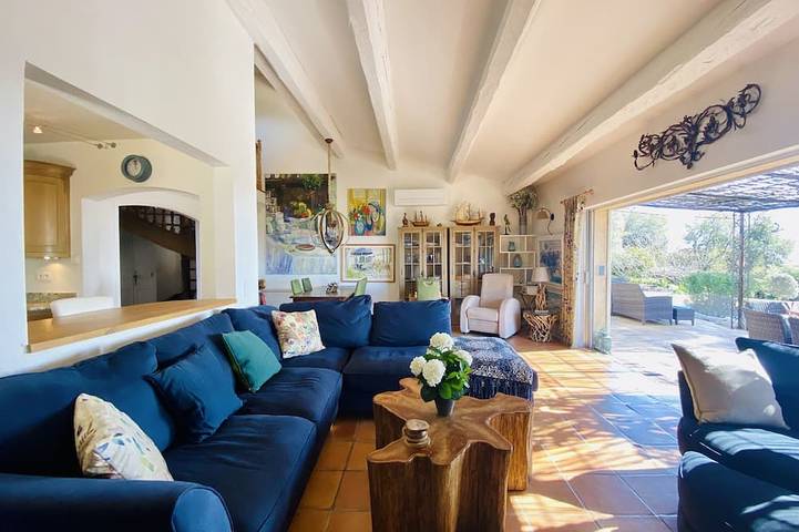 Villa pour 10 personnes, avec jardin, animaux acceptés à Opio - 2