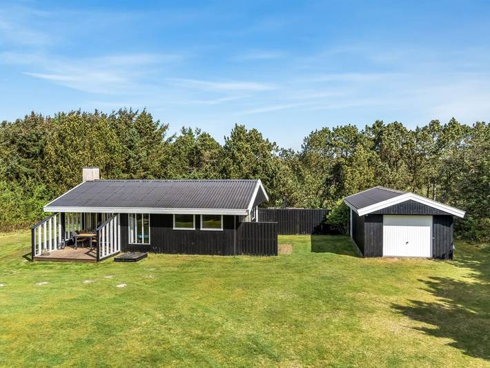 Ferienhaus für 6 Personen, mit Terrasse in Grønhøj Strand