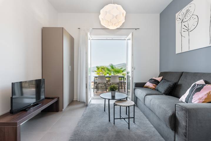 Ferienwohnung für 4 Personen, mit Garten in Rabac