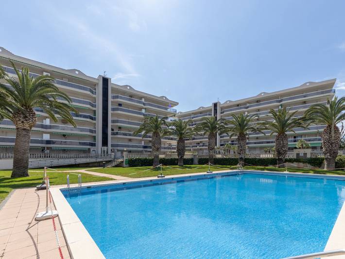 Apartamento para 6 personas, con Terraza y Jardín en Salou