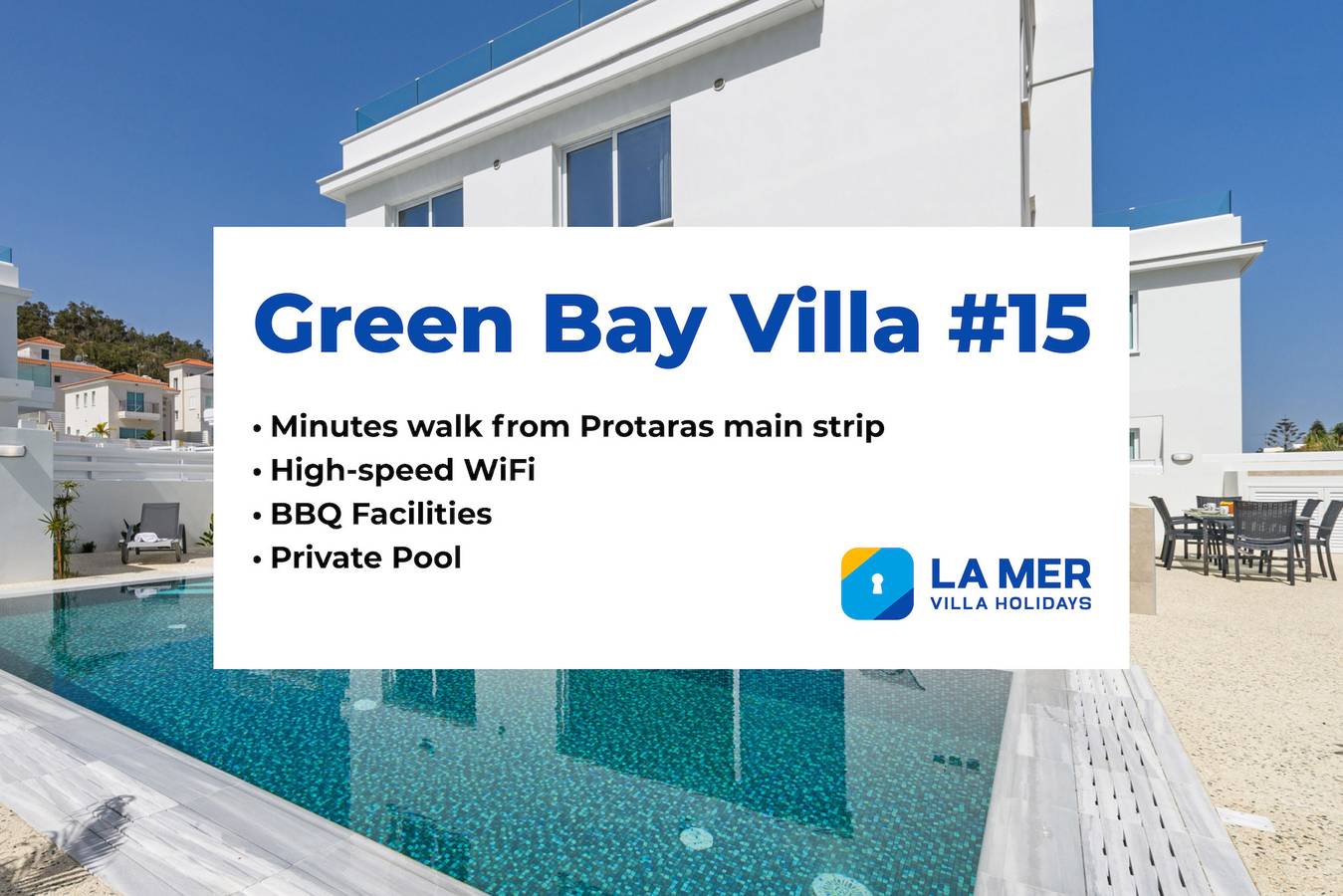 Green Bay Villa #15 in Protaras, Südzypern