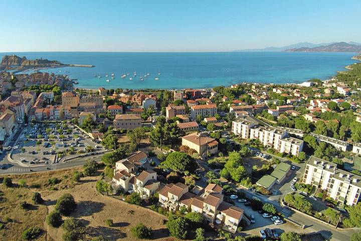 Studio für 2 Personen, mit Balkon/Terrasse in L'Île-Rousse - 2
