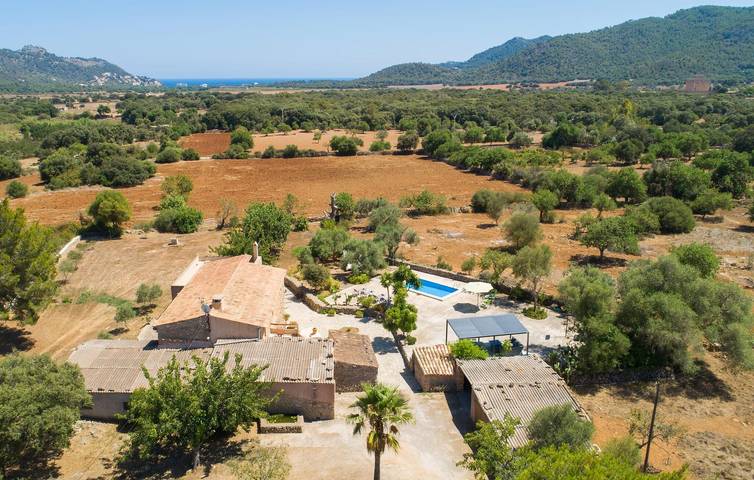Gemütliche Wohnung mit Pool in der Nähe von Porxada de Sa Torre in Capdepera, Mallorca Osten