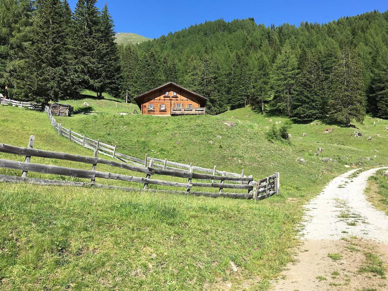 Gipper, Almhütte in Heiligenblut, Oberkärnten