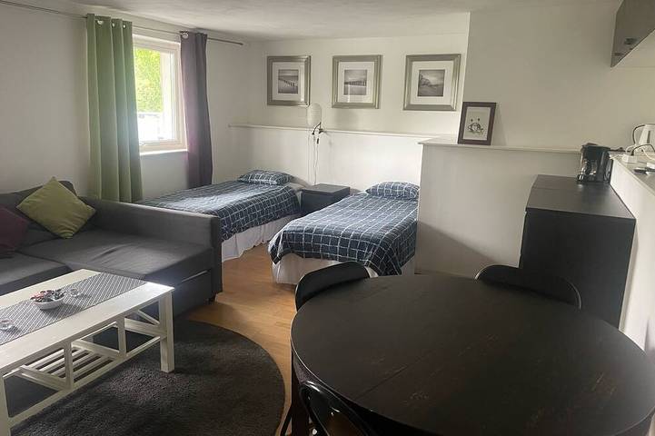 Appartement de vacances pour 3 personnes, avec terrasse et jardin