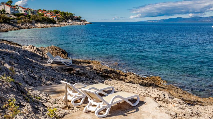 Villa pour 9 personnes, avec sauna ainsi que terrasse et jardin en Korcula - 3