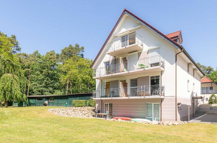 Ferienwohnung für 6 Personen, mit Balkon und Garten sowie Seeblick in Waren (Müritz) - 2