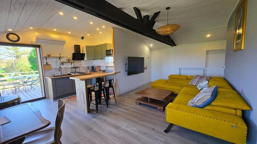 Appartement de vacances pour 4 personnes, avec vue et terrasse