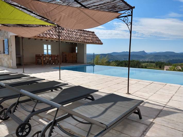 Gîte pour 10 personnes, avec piscine à Chambonas - 2