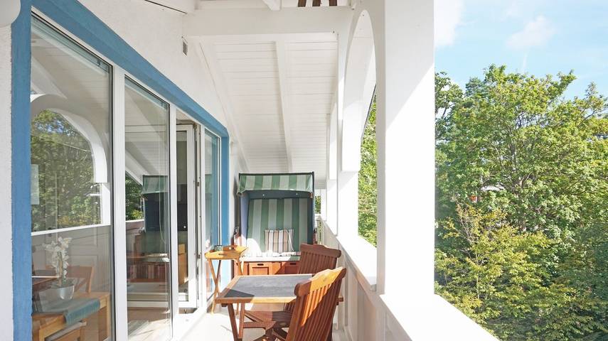 Vakantiewoning voor 3 personen, met balkon in Sellin