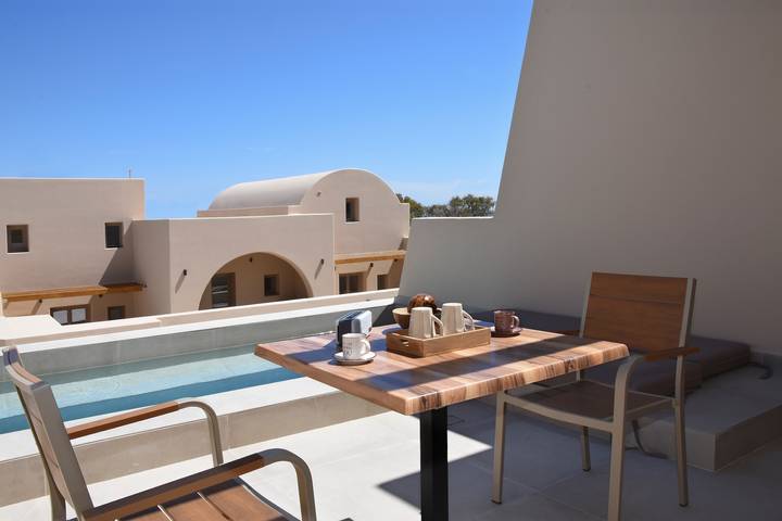 Ferienhaus für 2 Personen, mit Pool auf Santorin - 3