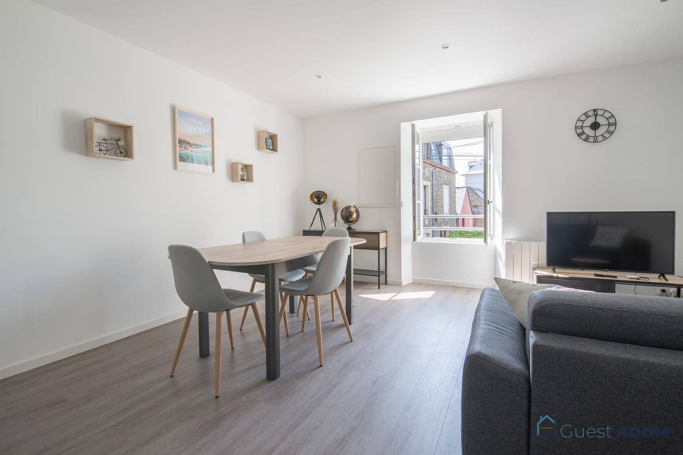 Ganze Wohnung, Ferienwohnung für 4 Personen mit Terrasse in Cancale, Mont-Saint-Michel-Bucht