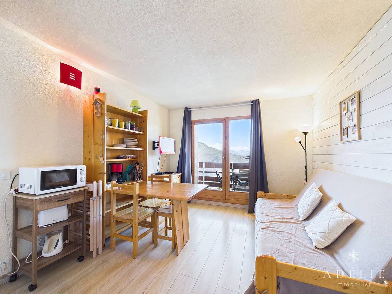 Appartement de vacances entier, Studio Pour 4 Personnes A Louer in La Rosière, Montvalezan